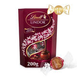Lindt double chocolate truffles 200g, UK version