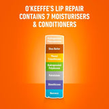 O'Keeffes unscented repair lip balm 4.2g, imported from the UK