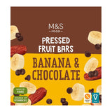 M&S Banana & Chocolate Bars Vegan Cereal Bars 4 x 35g