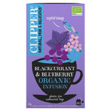 Clipper Blackcurrant & Blueberry Organic Tea Bags 20 Pack