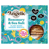 Angelic Rosemary & Sea Salt Savoury Biscuits 142g - British product
