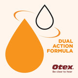 Otex Express Combi Pack ear wax treatment kit, imported from the UK