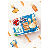 The Laughing Cow Original cheese dip and breadsticks 4 x 35g (British brand)