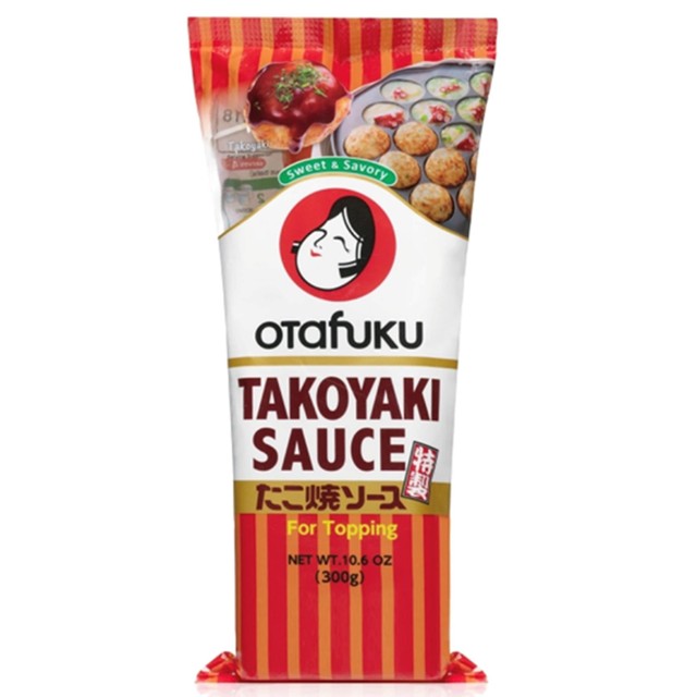 Otafuku Takoyaki Sauce Kokusai 255ml, imported from the UK
