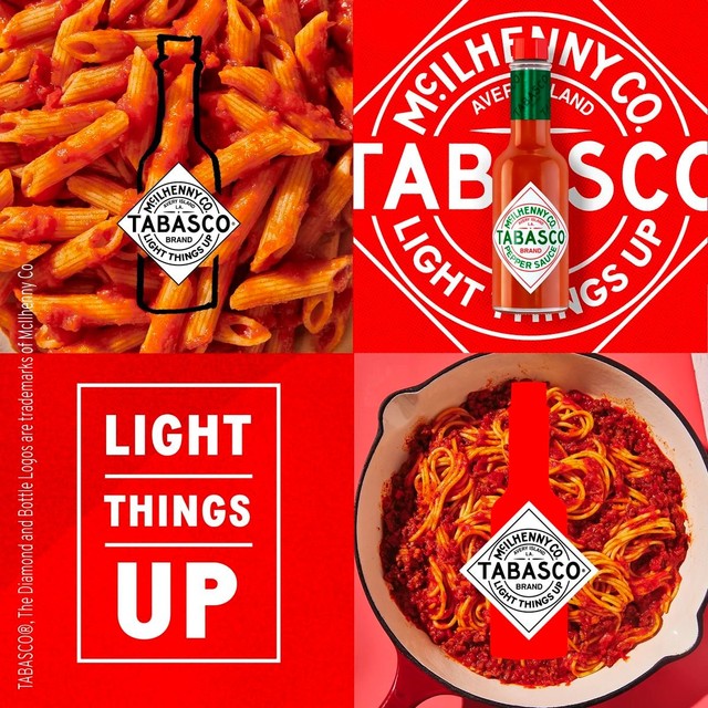 Tabasco original red pepper hot sauce 350ml (British brand)