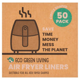 Eco Green Living Compostable Air Fryer Liners 50 per Pack