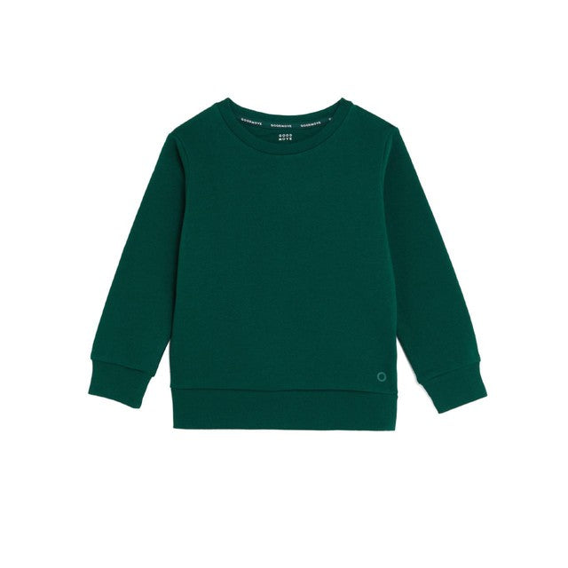 M&S Goodmove Sweatshirt 12-13 Years Bottle Green, imported from the UK