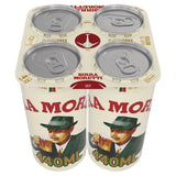 Birra Moretti Lager Beer Cans 4x440ml