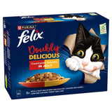 Felix Doubly Delicious cat food countryside selection jelly 12x85g - British product