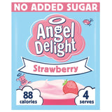 Angel Delight strawberry no added sugar instant dessert mix 47g - British product