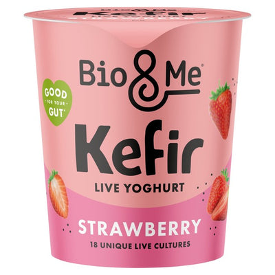 Bio & Me Gut-Loving Prebiotic Strawberry Yoghurt 350g
