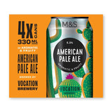 M&S American Pale Ale 4 x 330ml cans, imported from the UK