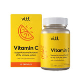 VITL Vitamin C Capsules Vitamin C Supplement 30 Capsules