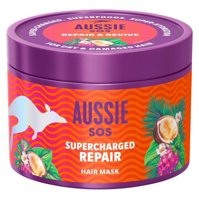 Aussie SOS Supercharged Repair Hair Mask 500ml - British product