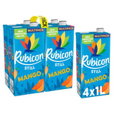 Rubicon still mango juice drink 4 x 1L, imported from the UK