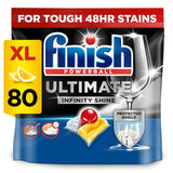 Finish Ultimate Infinity Shine Lemon Dishwasher Tablets 80 Pack