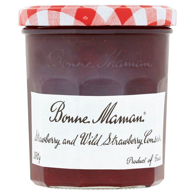 Bonne Maman Strawberry and Wild Strawberry Jam 370g