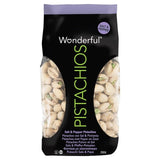 Wonderful Pistachios salt and pepper 250g (British brand)