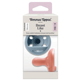 Tommee Tippee Breastlike Soothers 6-18 Months Baby Pacifiers Pack of 2