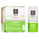 Aqua Carpatica Sparkling Flavours Lime & Mint Flavoured Sparkling Water 4 x 330ml