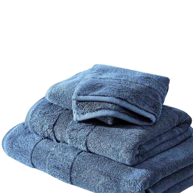 M&S Turkish Cotton Towel Bath Sheet Denim, imported from the UK