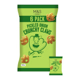 M&S Pickled Onion Crunchy Claws Multipack Snack 6 Pack