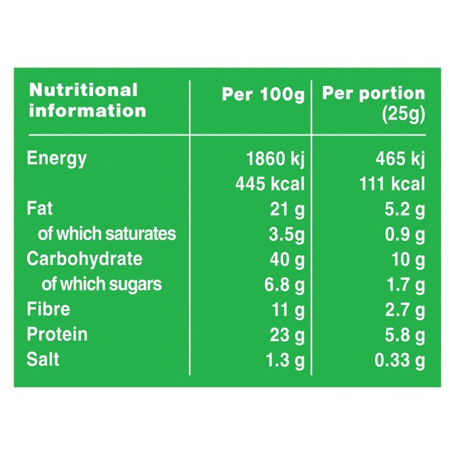 Graze sea salt and pepper protein snack 100g, UK version