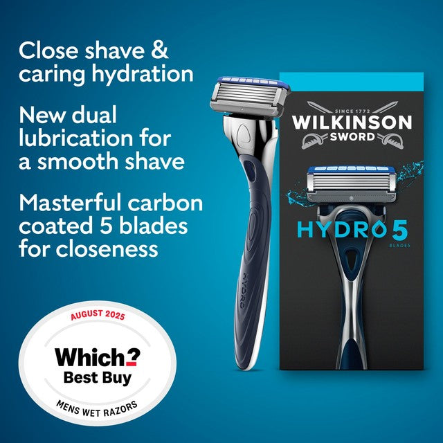 Wilkinson Sword Hydro 5 razor blades 4 pack (British brand)