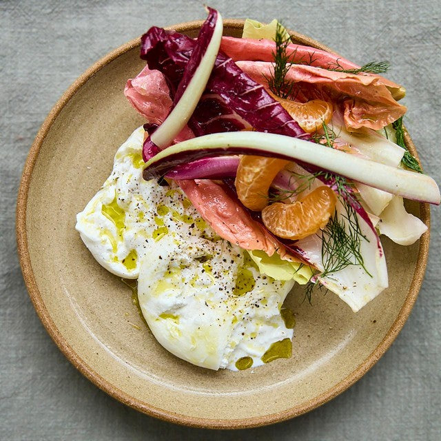Natoora Italian Burrata cheese 100g, imported from the UK