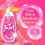 Surf Quick Wash Laundry Washing Liquid Detergent Floral Fusion 31 Washess