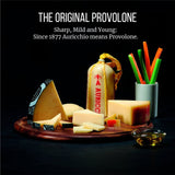 Auricchio Thin Sliced Strong Provolone 100g - British product