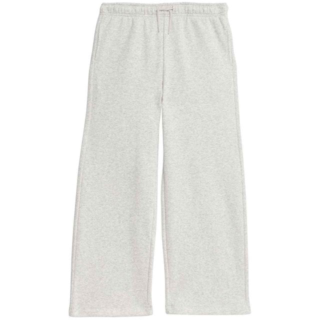 M&S girls cotton joggers grey marl 7-8, imported from the UK