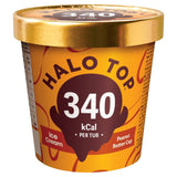 Halo Top peanut butter low calorie ice cream 473ml, UK version