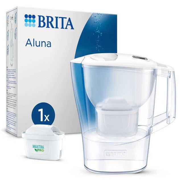 Brita Aluna water filter jug white 2.4L - British product