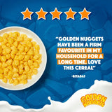 Nestle Golden Nuggets honey cereal 375g, UK version