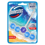 Domestos Power 5 Ocean Toilet Rim Block - British product