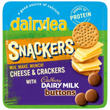 Dairylea Snackers Cheese & Crackers with Mini Chocolate Buttons Snack Pack 57.5g