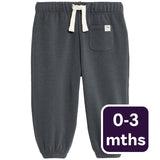 M&S Tommy Plain Jogger Charcoal Baby Joggers 0-3 Months