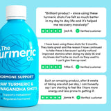 The Turmeric Co. Raw Turmeric & Ashwagandha health shot 420 ml (British brand)
