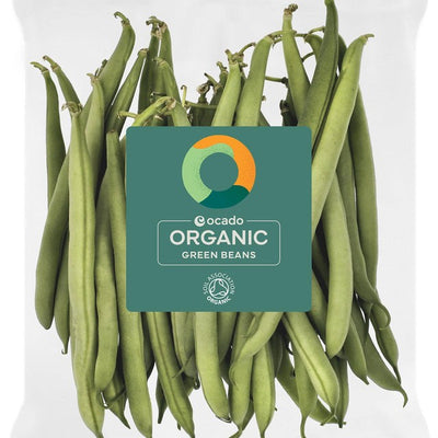 Ocado Organic Green Beans 225g