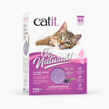 Catit Go Natural Pea Husk Litter Lavender Clumping Cat Litter 5.6kg