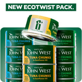John West tuna chunks in sunflower oil 4 x 125g, UK version