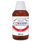 Corsodyl Medicated Antibacterial Mouthwash Original Alcohol Free Gum Care 300ml