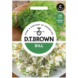 Mr Fothergills Seeds D.T. Brown Dill Herb Seeds 500 Seeds