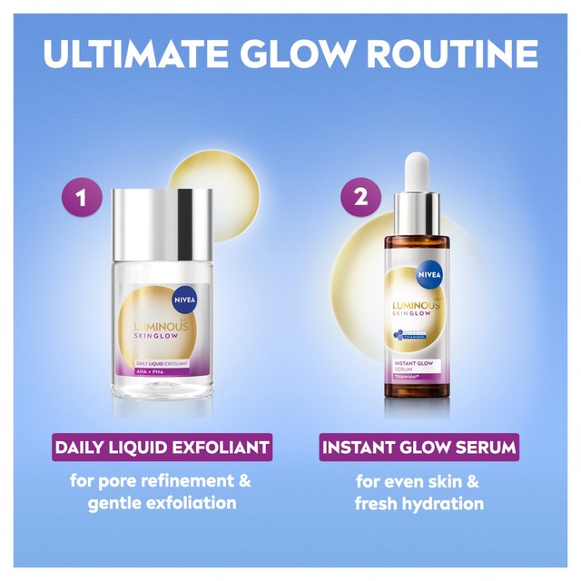 Nivea Luminous 630 Exfoliant 100ml, imported from the UK