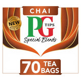 PG Tips Chai tea bags 70 pack, imported from the UK