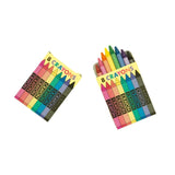 Unique Party Wax Crayon Boxes Party Bag Fillers 6 Packs