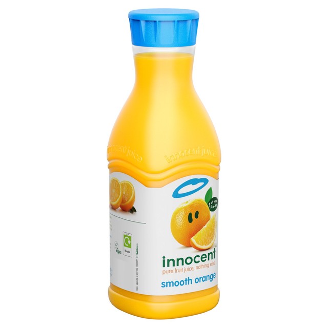 Innocent Pure Orange Juice Smooth 900ml, UK version