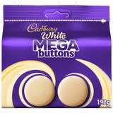 Cadbury White Mega Buttons White Chocolate Buttons 192g