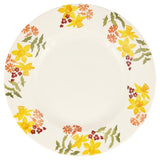 Emma Bridgewater Wild Daffodils Earthenware Plate 10 1/2 Inch